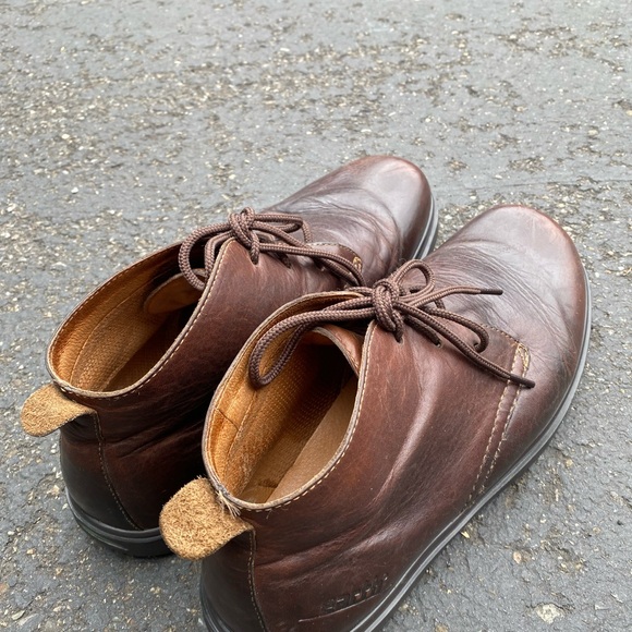 Earth STF07 Men’s Sandstone Leather Chukka Ankle Boots Size 10 - Picture 5 of 12